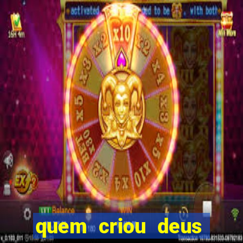 quem criou deus segundo o espiritismo